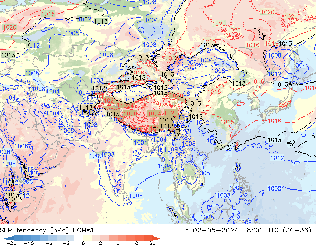 tendencja ECMWF czw. 02.05.2024 18 UTC