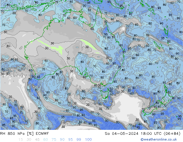 RV 850 hPa ECMWF za 04.05.2024 18 UTC