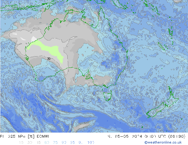 RH 925 hPa ECMWF Su 05.05.2024 00 UTC