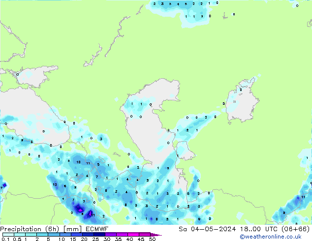 Z500/Rain (+SLP)/Z850 ECMWF Sa 04.05.2024 00 UTC