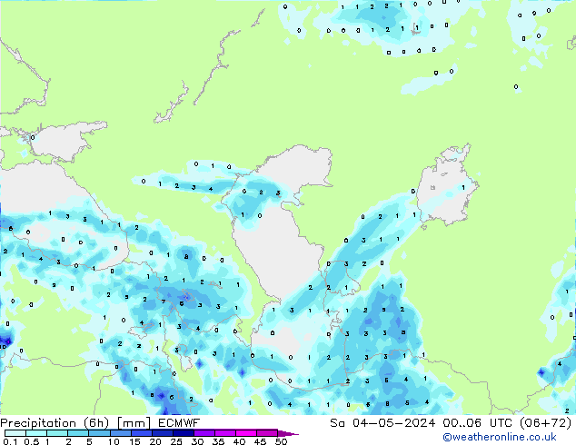 Z500/Rain (+SLP)/Z850 ECMWF so. 04.05.2024 06 UTC