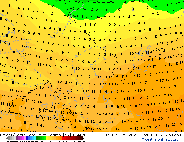 Z500/Regen(+SLP)/Z850 ECMWF do 02.05.2024 18 UTC