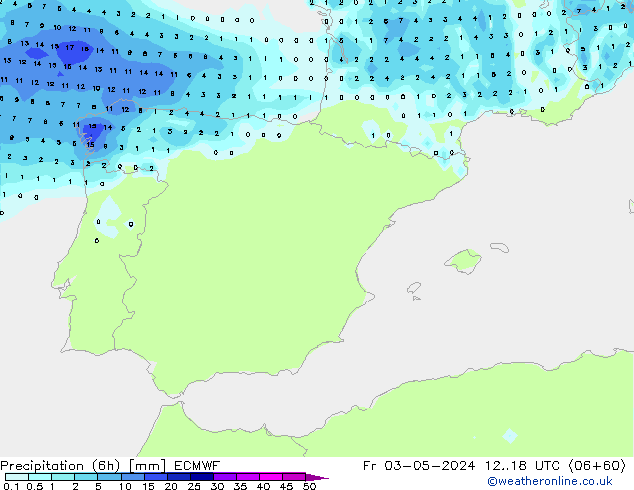 Z500/Rain (+SLP)/Z850 ECMWF ven 03.05.2024 18 UTC