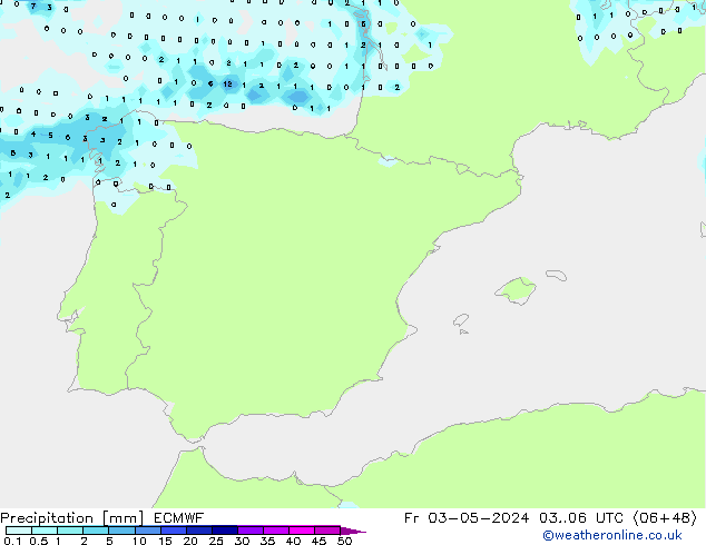 opad ECMWF pt. 03.05.2024 06 UTC