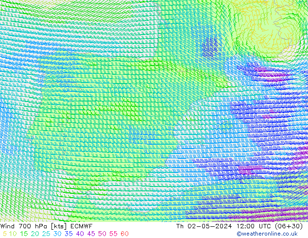  700 hPa ECMWF  02.05.2024 12 UTC