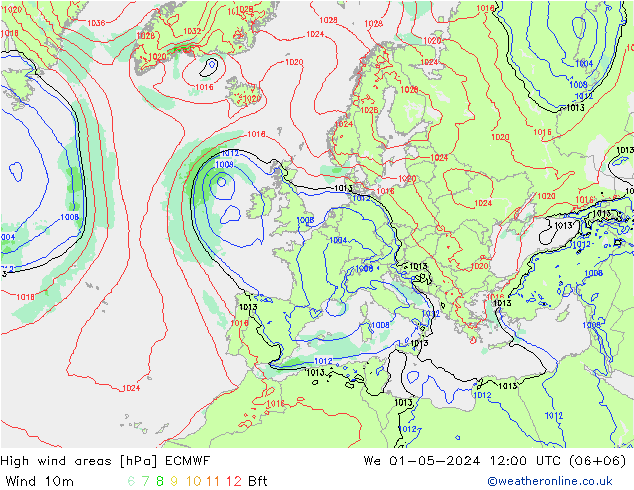 Sturmfelder ECMWF Mi 01.05.2024 12 UTC