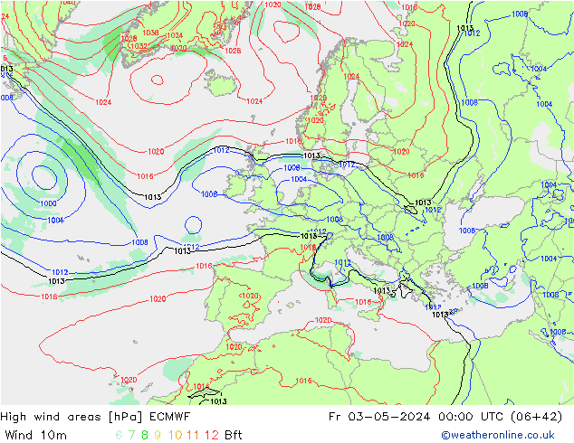 Sturmfelder ECMWF Fr 03.05.2024 00 UTC