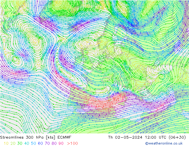  300 hPa ECMWF  02.05.2024 12 UTC