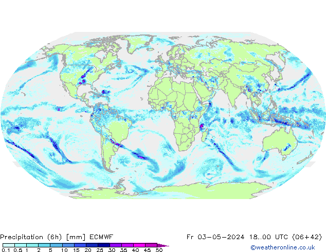 Z500/Rain (+SLP)/Z850 ECMWF Sex 03.05.2024 00 UTC