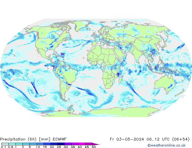 Z500/Rain (+SLP)/Z850 ECMWF  03.05.2024 12 UTC