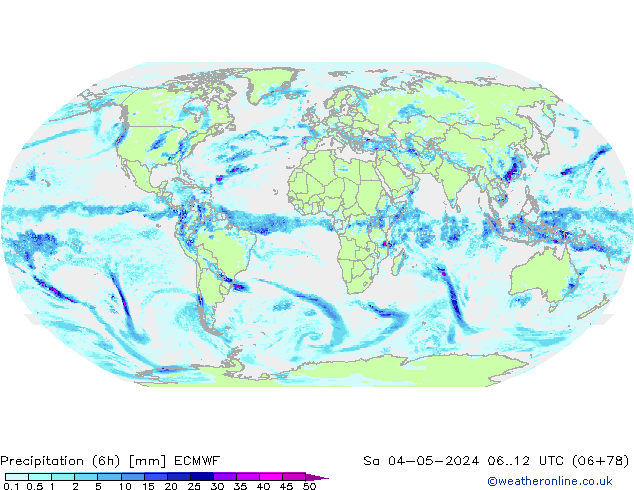 Z500/Rain (+SLP)/Z850 ECMWF Sa 04.05.2024 12 UTC