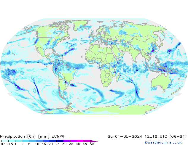 Z500/Rain (+SLP)/Z850 ECMWF Sa 04.05.2024 18 UTC