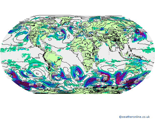 Neerslag 6h/Wind 10m/950 ECMWF wo 01.05.2024 12 UTC