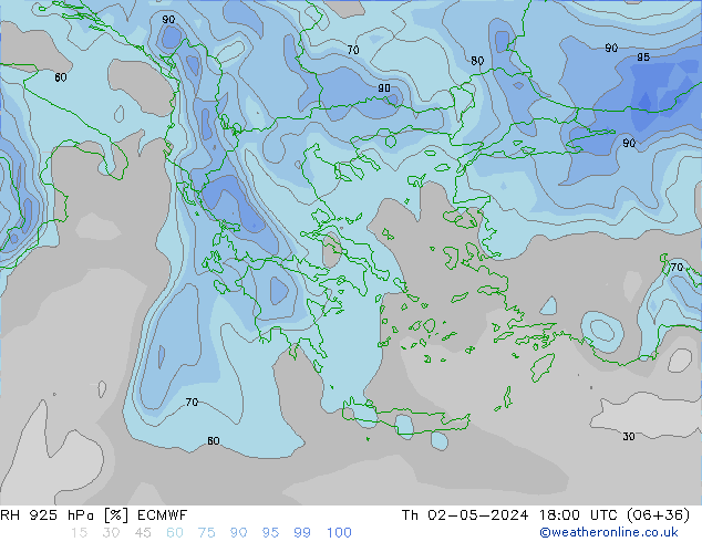 RV 925 hPa ECMWF do 02.05.2024 18 UTC