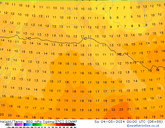 Z500/Rain (+SLP)/Z850 ECMWF So 04.05.2024 00 UTC