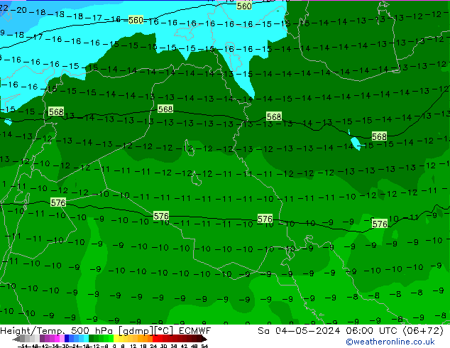 Z500/Rain (+SLP)/Z850 ECMWF So 04.05.2024 06 UTC