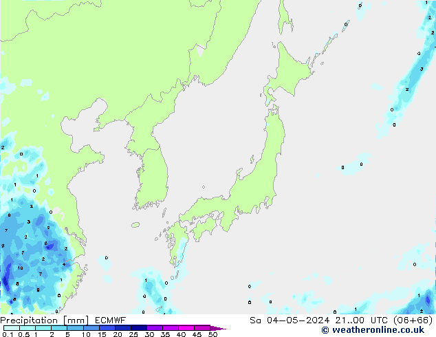 Yağış ECMWF Cts 04.05.2024 00 UTC