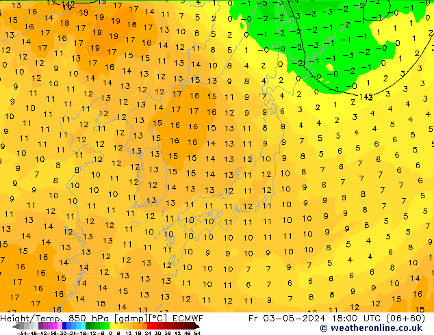 Z500/Rain (+SLP)/Z850 ECMWF Fr 03.05.2024 18 UTC