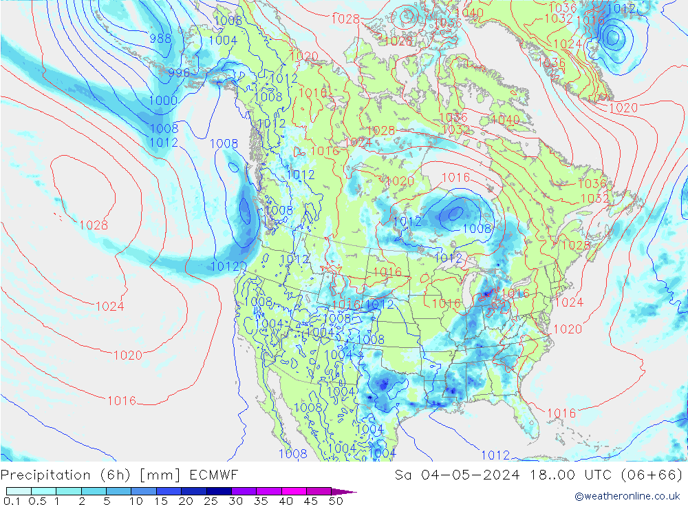 Z500/Rain (+SLP)/Z850 ECMWF Sa 04.05.2024 00 UTC