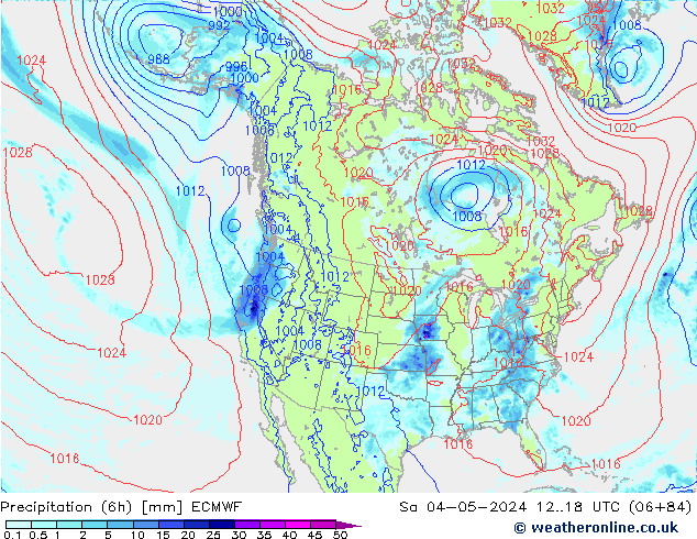 Z500/Rain (+SLP)/Z850 ECMWF So 04.05.2024 18 UTC