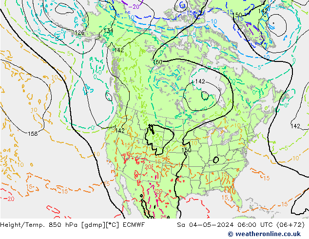 Z500/Rain (+SLP)/Z850 ECMWF Sa 04.05.2024 06 UTC