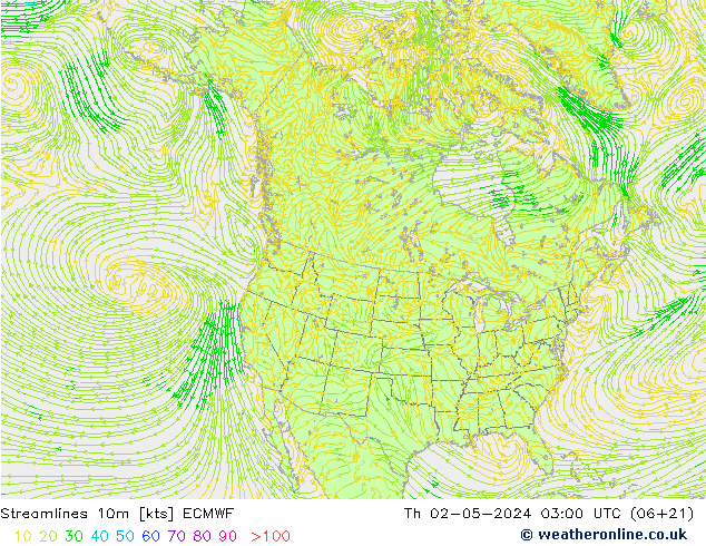 Stromlinien 10m ECMWF Do 02.05.2024 03 UTC