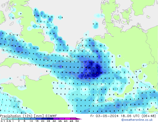 opad (12h) ECMWF pt. 03.05.2024 06 UTC