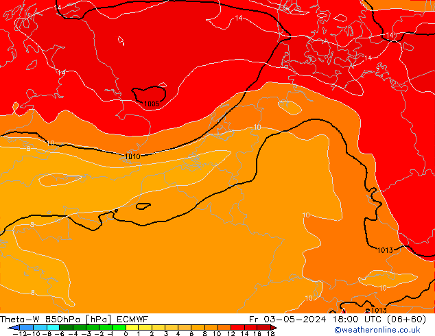 Theta-W 850hPa ECMWF vr 03.05.2024 18 UTC