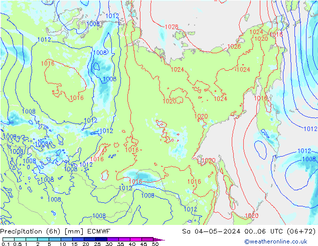 Z500/Rain (+SLP)/Z850 ECMWF Sa 04.05.2024 06 UTC