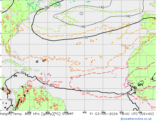 Z500/Rain (+SLP)/Z850 ECMWF Fr 03.05.2024 18 UTC