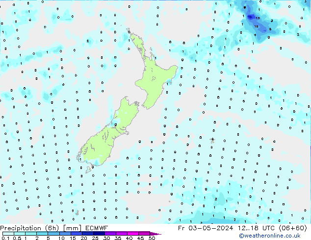 Z500/Rain (+SLP)/Z850 ECMWF пт 03.05.2024 18 UTC