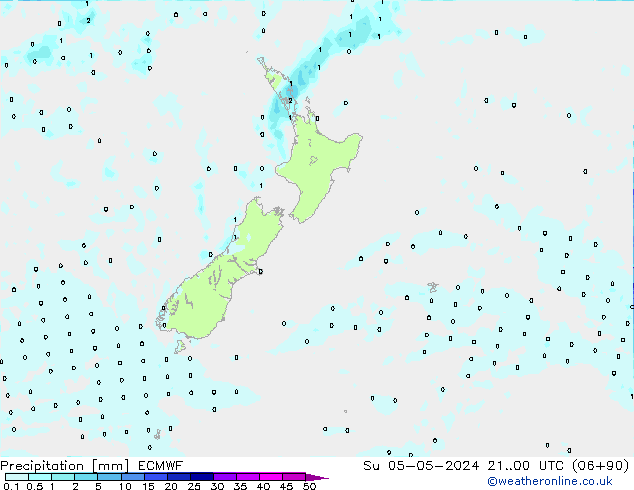 Precipitación ECMWF dom 05.05.2024 00 UTC