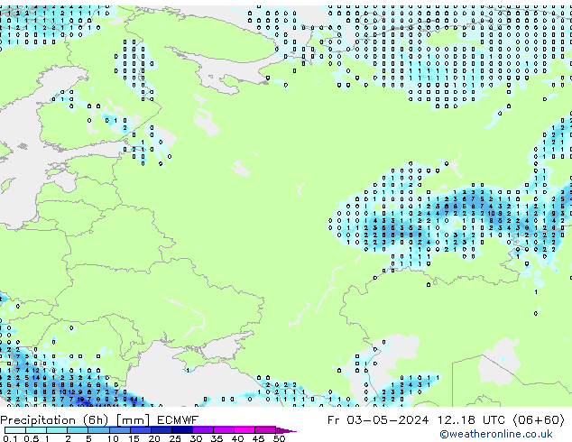 Z500/Rain (+SLP)/Z850 ECMWF Fr 03.05.2024 18 UTC