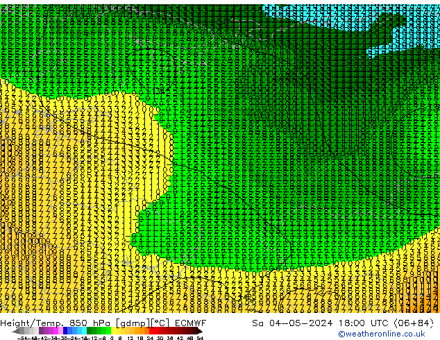 Z500/Rain (+SLP)/Z850 ECMWF So 04.05.2024 18 UTC