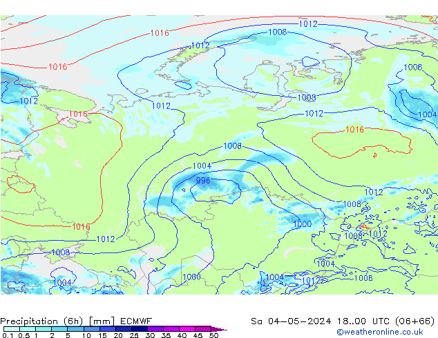 Z500/Rain (+SLP)/Z850 ECMWF Sáb 04.05.2024 00 UTC