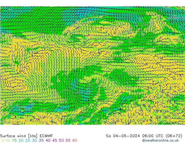  10 m ECMWF  04.05.2024 06 UTC