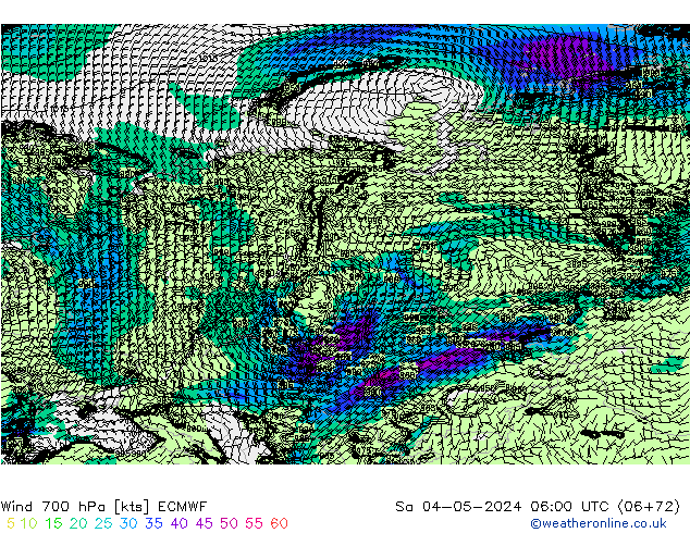  700 hPa ECMWF  04.05.2024 06 UTC