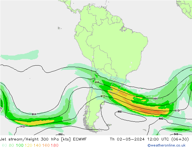 Courant-jet ECMWF jeu 02.05.2024 12 UTC