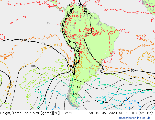 Z500/Rain (+SLP)/Z850 ECMWF Sa 04.05.2024 00 UTC