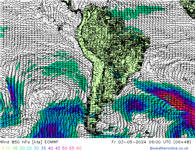  850 hPa ECMWF  03.05.2024 06 UTC