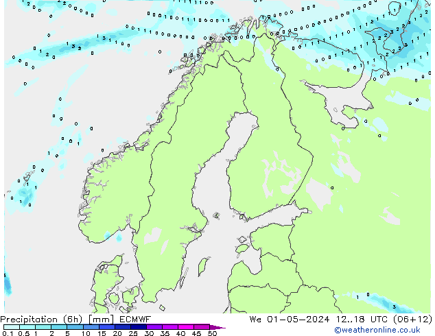 Z500/Rain (+SLP)/Z850 ECMWF We 01.05.2024 18 UTC