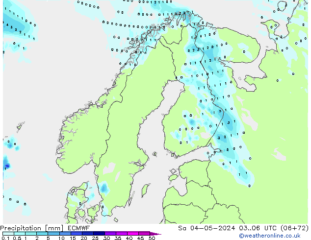 opad ECMWF so. 04.05.2024 06 UTC