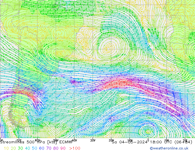  500 hPa ECMWF  04.05.2024 18 UTC