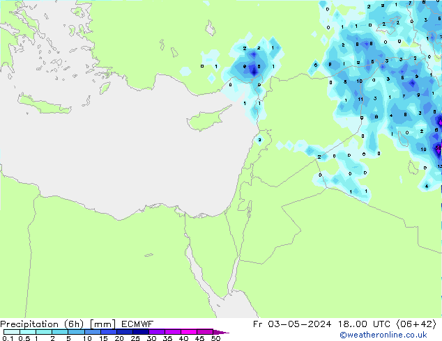 Z500/Rain (+SLP)/Z850 ECMWF пт 03.05.2024 00 UTC