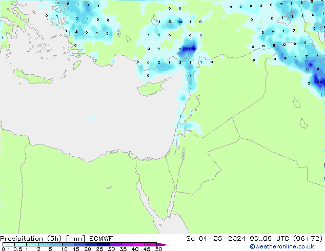 Z500/Rain (+SLP)/Z850 ECMWF Sa 04.05.2024 06 UTC