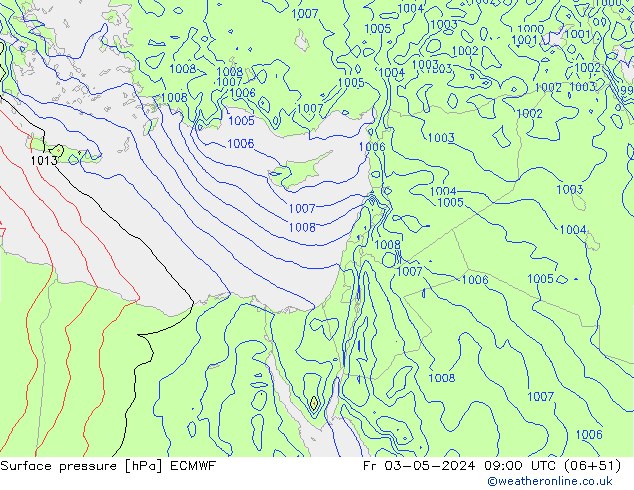      ECMWF  03.05.2024 09 UTC