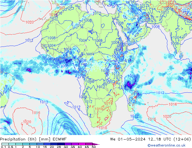 Z500/Rain (+SLP)/Z850 ECMWF St 01.05.2024 18 UTC