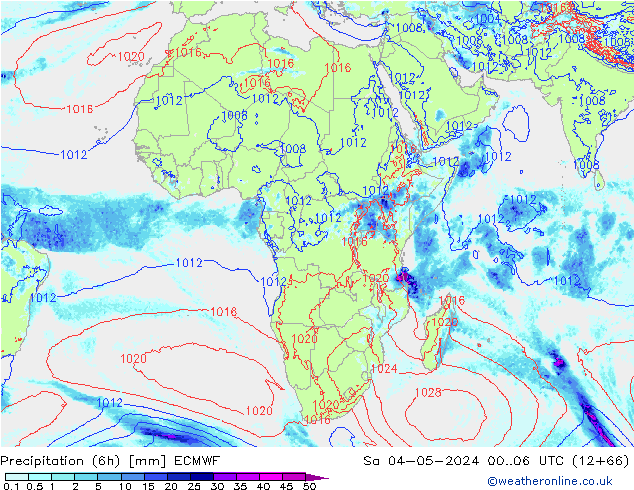 Z500/Rain (+SLP)/Z850 ECMWF Sáb 04.05.2024 06 UTC