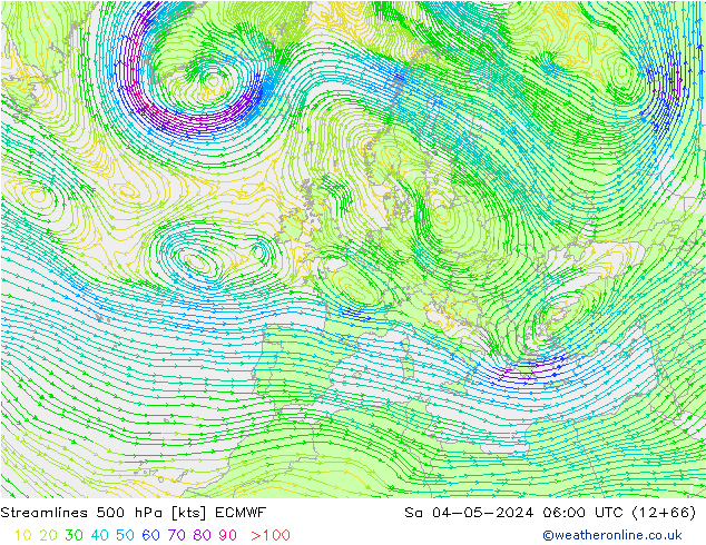  500 hPa ECMWF  04.05.2024 06 UTC