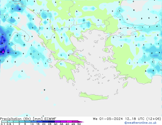 Z500/Rain (+SLP)/Z850 ECMWF  01.05.2024 18 UTC